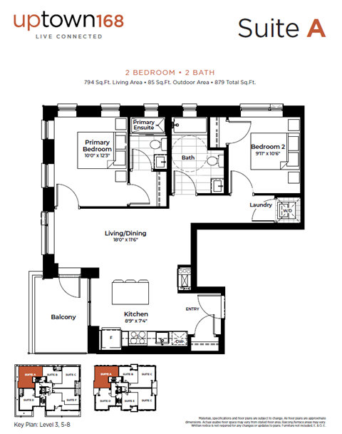 a floor plan of style A